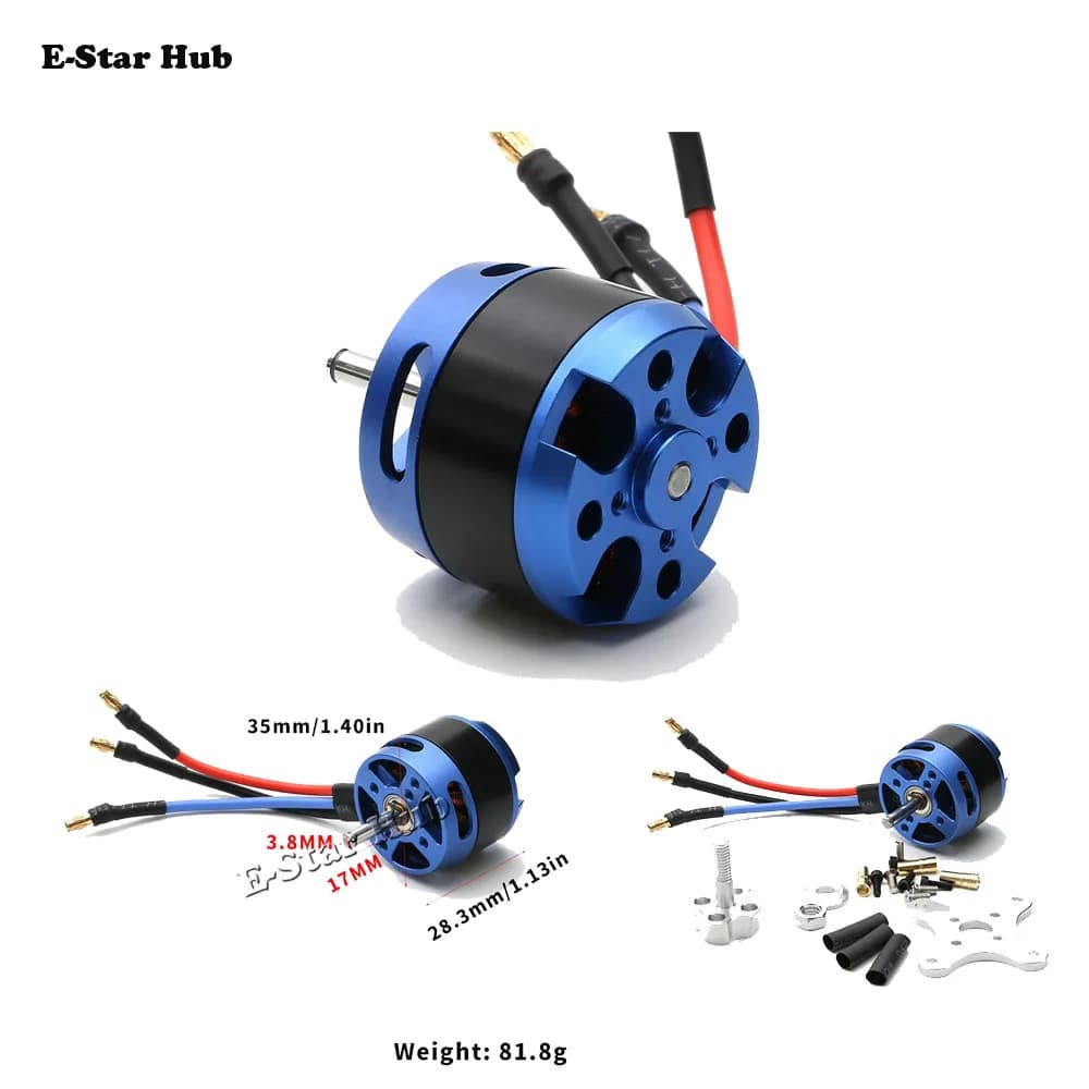 Modello RC Aereo telecomandato Motore elettrico brushless Motore Crossover Drone Competizione D3530 1100KV
