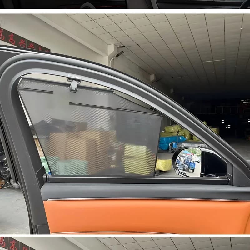 For AITO M8M9 Retractable Car Window Sun Shade UV Protection Side Window Curtain Heat Insulation Privacy Screen Car Accessories
