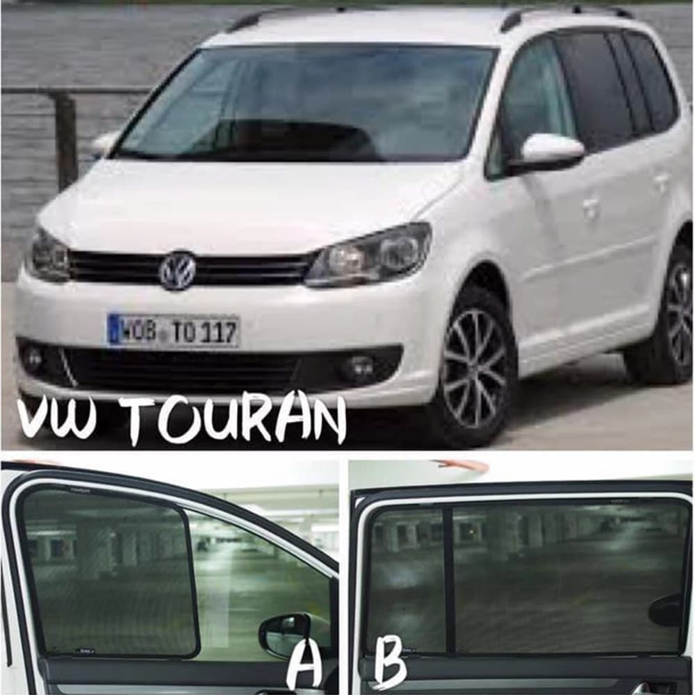 Per Volkswagen VW Touran 2007-2014 2015 Auto Parasole Visiera Parabrezza Anteriore Telaio Tenda Posteriore Finestrino Laterale Del Bambino Parasole Scudo
