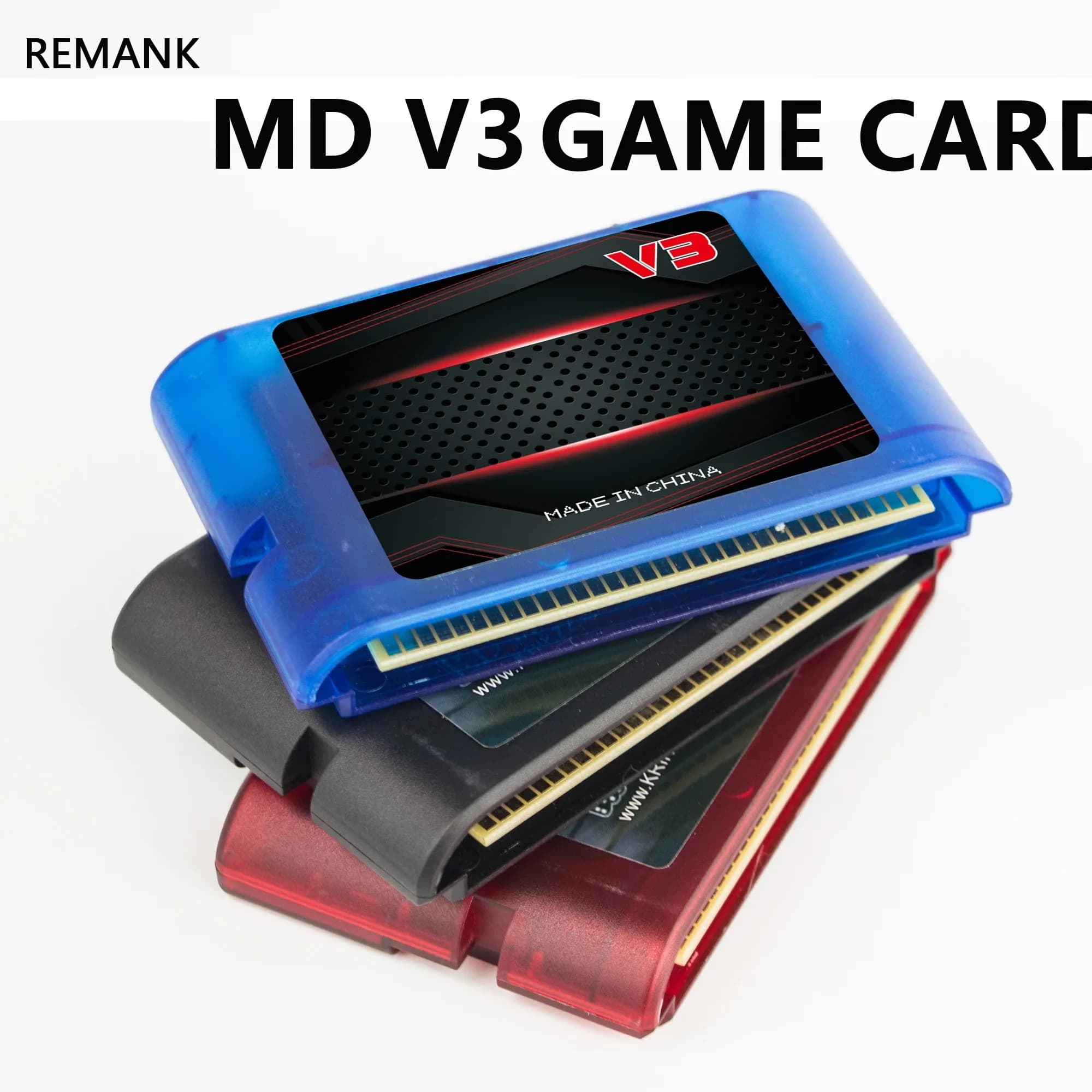 NUOVO Mega Drive V3 Pro 3000 in 1 MD V3 CART EDMD Remix Scheda di Gioco MD V3 Flash per Console di Gioco SEGA MegaDrive US/JP/EU 16-bit