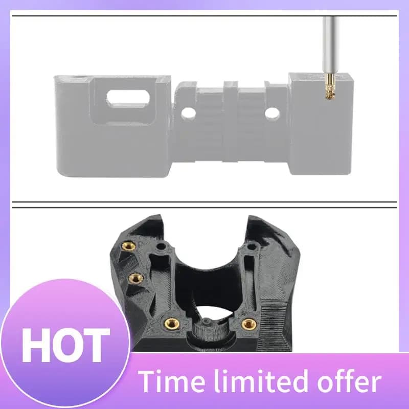 B69C Calore Melt Inserto Dado Punta di Ferro Ottone Hot Melt Inserto Dado Kit Incorporato M2-M8 Strumento di Inserimento del Calore Accessori Per Stampanti 3D EU Pl