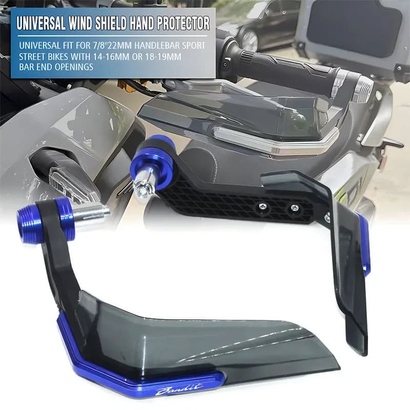Moto Manubrio Paramani Mano scudo Parabrezza Maniglia Della Protezione Parabrezza Per SUZUKI BANDIT GSF 250 600 650 1200 1250 S