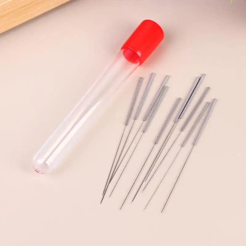 Nozzle Cleaning Tool Kit Set for 3D Printer Head Windshield Wiper Gas Stove Vent Multifunctional Precision Needle Brushes