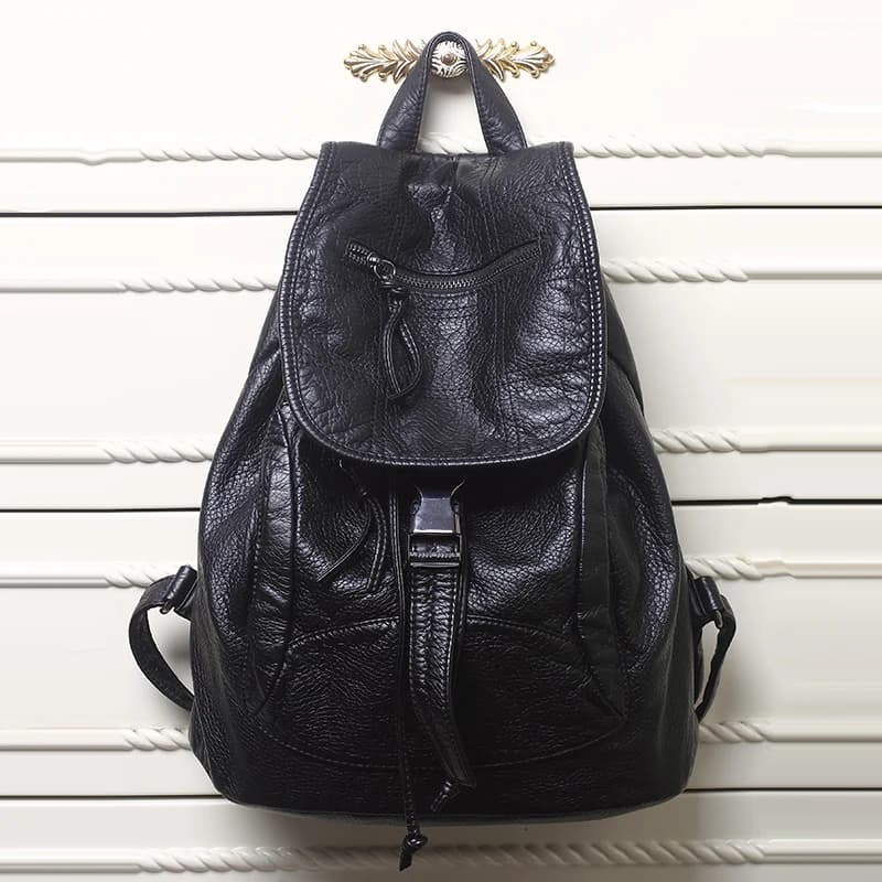 Fashion Backpack, New Style, Trendy Retro, Versatile, Double-Shoulder Backpack, Travel Bag