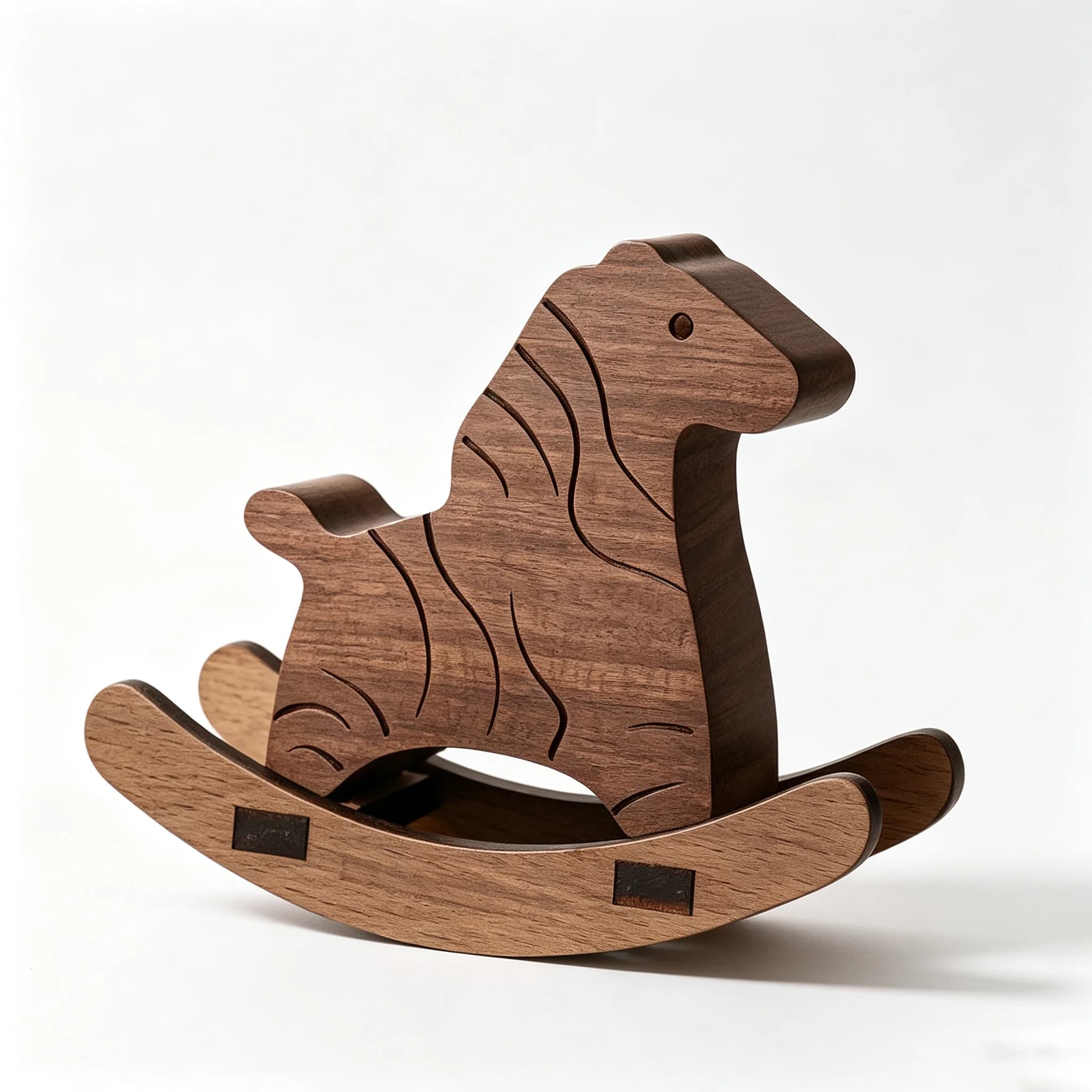 Rosewood & Walnut Wooden Horse Essential Oil Diffuser Handmade Aroma Ornament Natural Wood Scent Diffuser Home Fragrance Decor