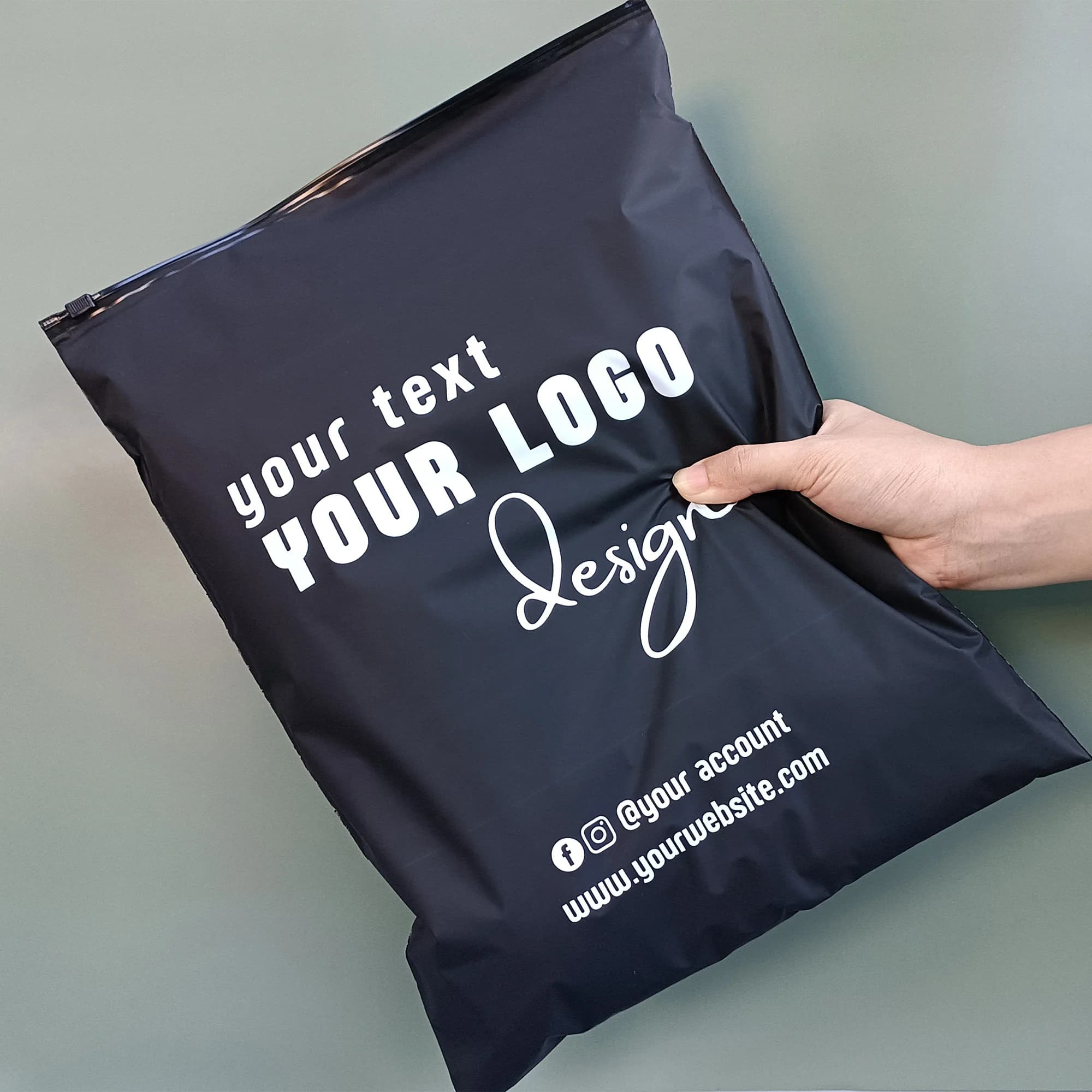 Customized Embellished Zipper Bag, Logo Printed Dressing Dress Towel Towel Packing Bag, Logo Printing Bag, T-shirt Hooded Bag