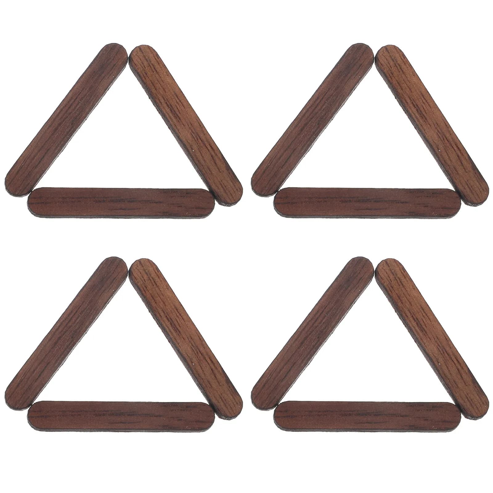 12 Pezzi Indicatori Orari in Legno per Orologio Fai-da-Te, Design Semplice e Delicato, Lavorazione Artigianale Squisita, Superficie Liscia, Componenti per Orologio da Parete