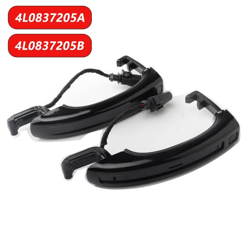 1pcs 4L0 837 205A 4L0 837 205B High Quality Black Smart Sensor Exterior Door Handle 4L0837205A 4L0837205B For Audi Q7