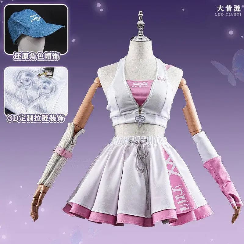 Cyrene Cosplay Costume Honkai：Star Rail Suit New Skin Outfit Lolita Dress Sexy Uniform Halloween Women Party Suits