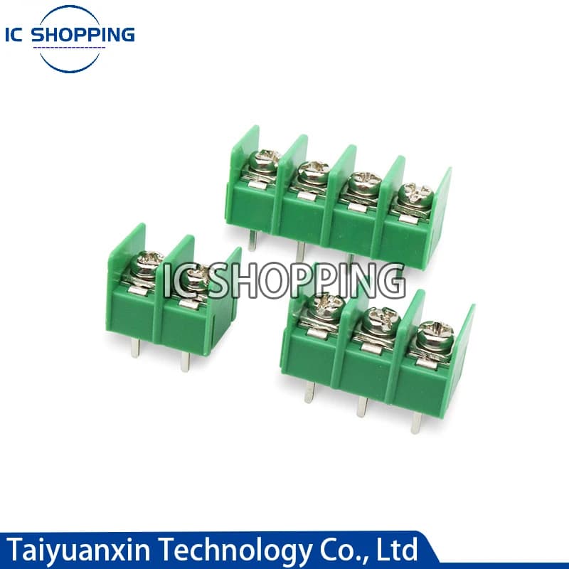 50PCS MG762 DG762 KF762 KF7.62 7.62 mm 2P 3P Screw Terminal Connector Step 7.62 MILLIMETRI 2PIN 3PIN 4PIN for Arduino