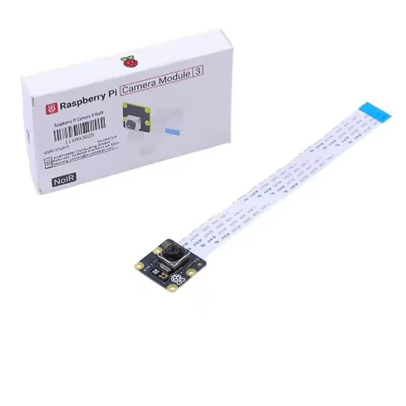 Modulo Fotocamera Ufficiale Raspberry Pi 3/3 Wide NoIR IMX708 75 ° /120 ° Angolo di visione diagonale Sensore da 12 megapixel Autofocus alimentato da batteria