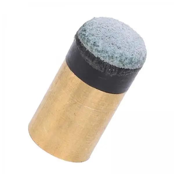Punta per Stecca da Biliardo Portatile 13MM con Ghiera in Rame, Ricambio per Stecca da Snooker e Pool per Pratica e Riparazione