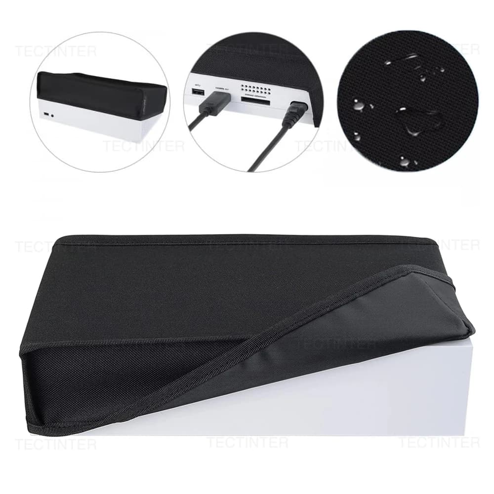 Custodia protettiva antipolvere per console Xbox Series S Custodia verticale antigraffio antipolvere per accessori Xbox Series S