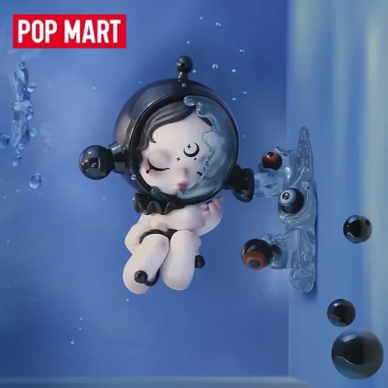 POP MART SKULLPANDA Immagine della serie di realtà Anime Action Figure Guess Bag Ornamento Figurine Decorazioni per la casa Bambole da tavolo Modello regalo