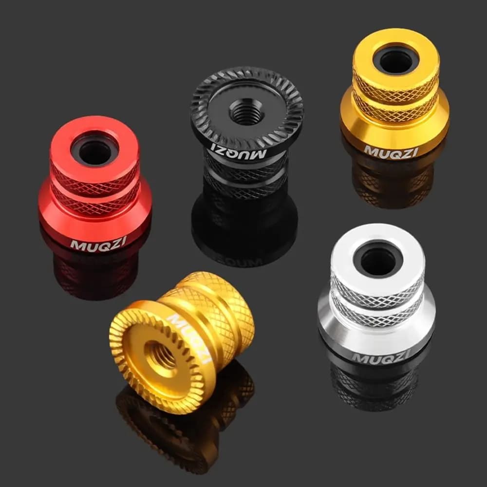1/2pcs High Quality MUQZI Quick Release Lever 4 Colors Aluminum Alloy Front Rear Skewers M5 Wheel Hub Screw MTB Road Bike