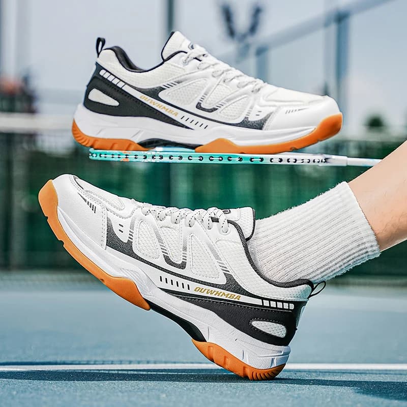 Nuove Scarpe da Badminton per Uomo, Leggere, Traspiranti, Sneakers Sportive per Tennis, Pallavolo Indoor e Outdoor, Adatte anche per Coppie