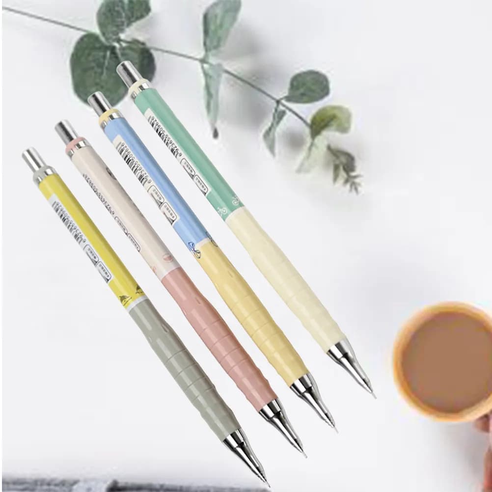 0.3mm Automatic Mechanical Pencil Set Smooth Writing Pencils with Refill Leads for Drawing Drafting Use Mechanical Pencil Set