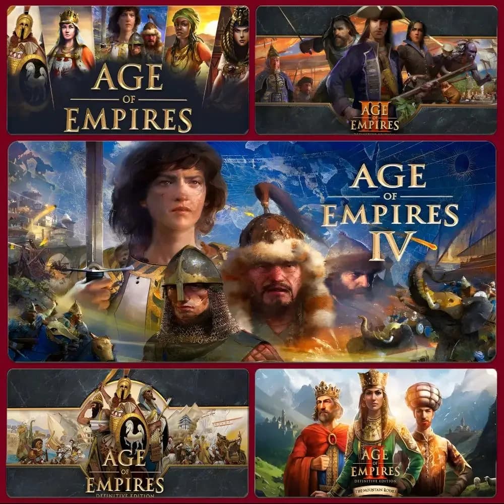 game strategy A-Age of Empires Mouse Pad Large Gaming Mousepad with Stitched Edges Thickened Desk Mat PC
