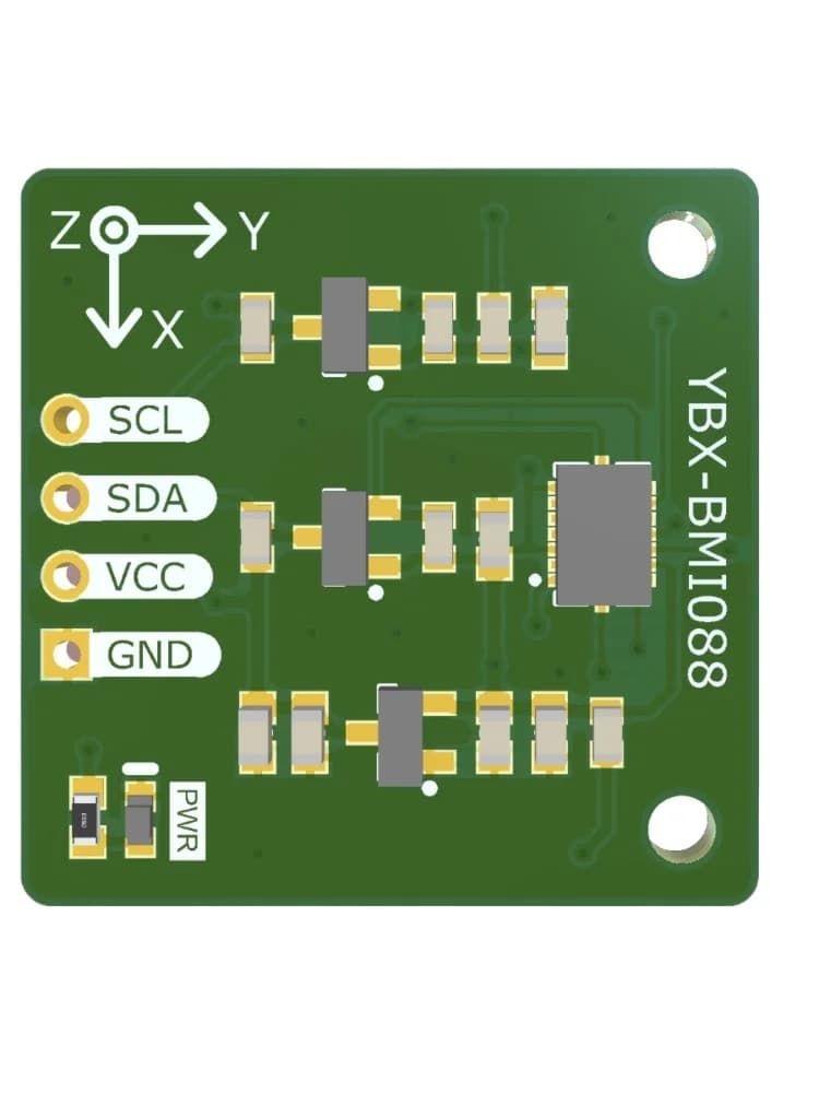 Il nuovissimo modulo accelerometro YBX-BMI 088 Bosch con interfaccia I2C supporta Arduino