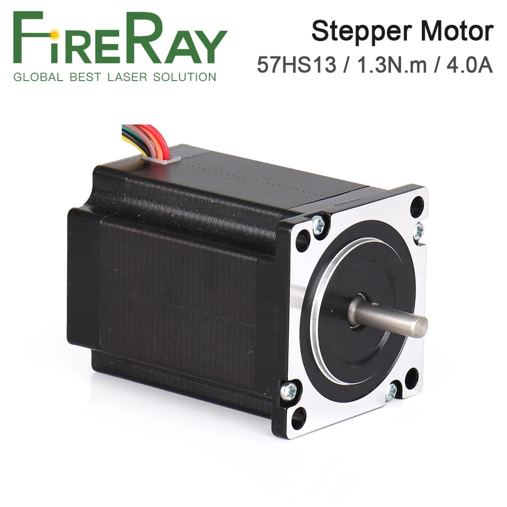 FireRay Leadshine 57HS13 Nema23 Motore passo-passo bifase a 8 conduttori 1.4Nm 4.0A per stampante 3D Macchina per taglio e incisione laser Co2
