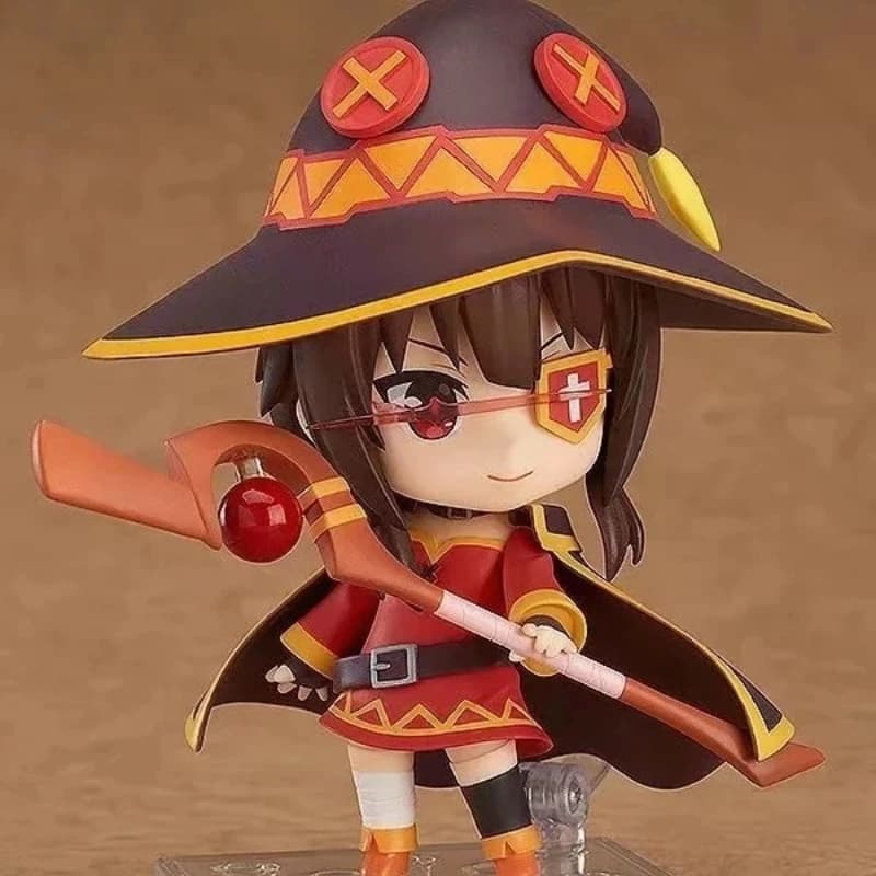 Megumin Q Clay 725 Action Figure Giocattolo da collezione Modello di garage fatto a mano Regalo per i fan di benedizioni a un mondo migliore