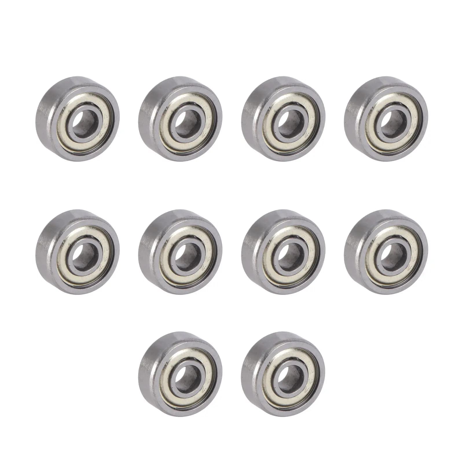 10 Pezzi Cuscinetti a Sfera Micro a Gola Profonda 624ZZ Monofila Schermati 4mm x 13mm x 5mm per Estrusore Stampante 3D e Macchinari Elettronici
