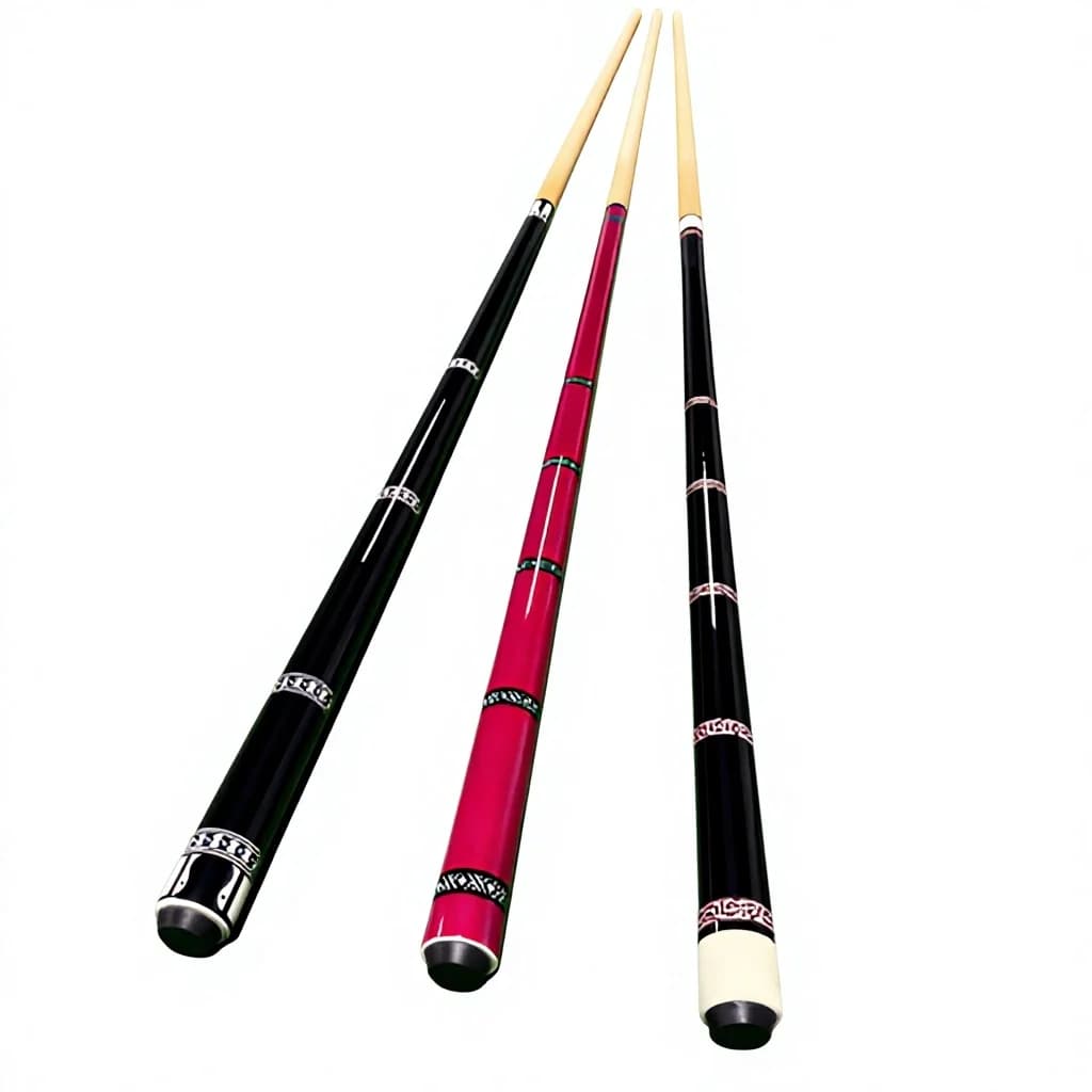hit product58-inch American-style Large-head Billiard Cue, Suitable for 9-ball and Chinese 8-ball Pool, Customization Available.