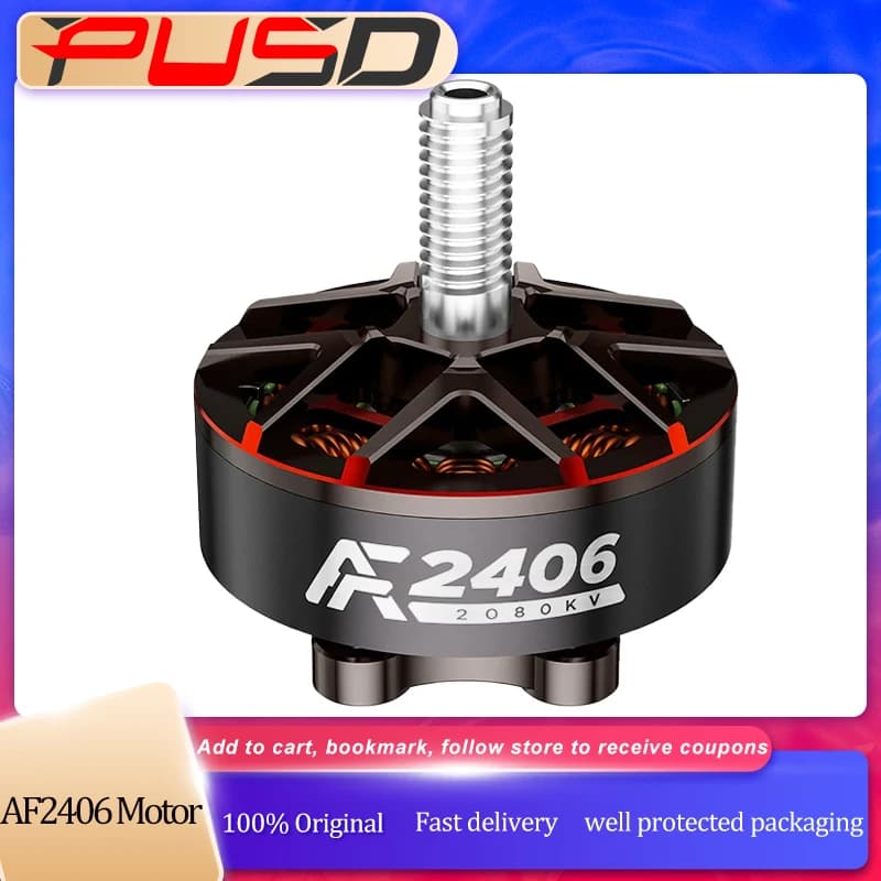 Axisflying AF2406 High Power Brushless Motor For 5 Inch FPV Freestyle Racing Drone Quadcopter