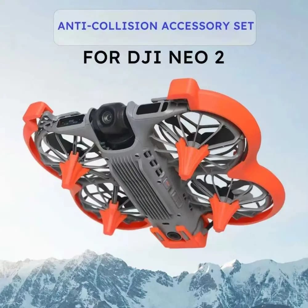 Anti-Collision Drone Propeller Guard Lightweight Quick Release Anti-Collision Protector Protective Anti-drop for DJI NEO 2