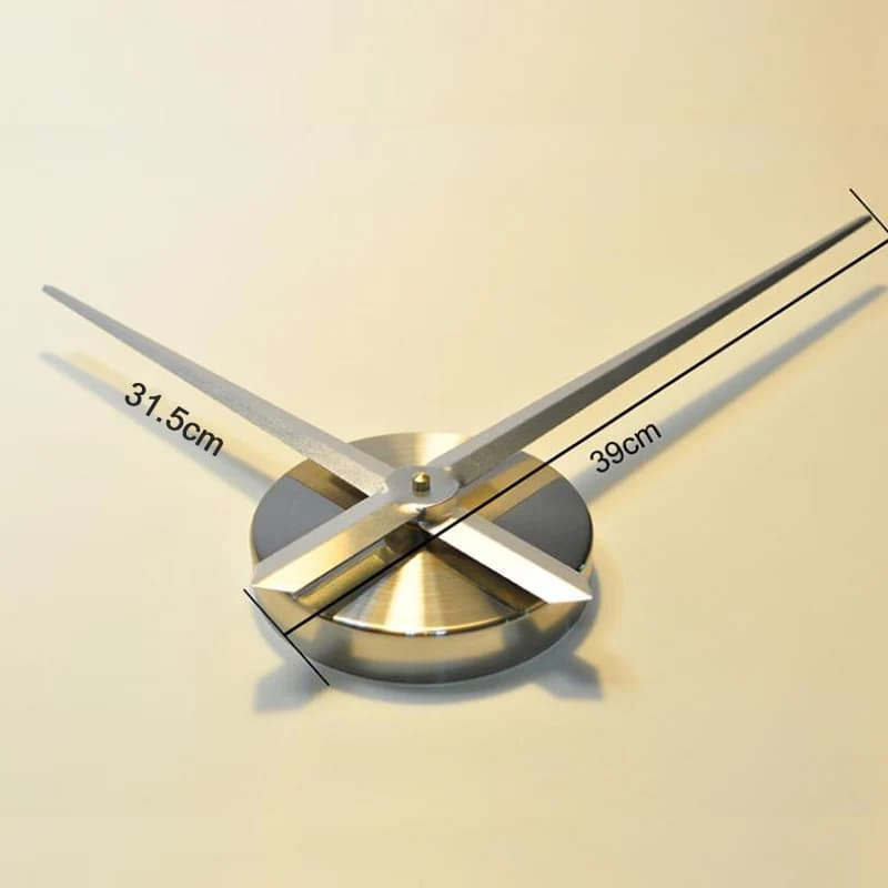 NEW SALE Big Size for 3D Wall Clock Modern Home Decor Brief DIY Large Clock Needles Quartz Hour Hands Accessories Mechanism