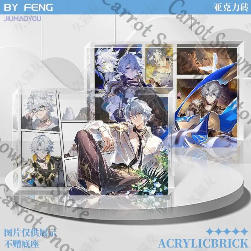 Honkai: Star Rail Phainon Anime Pannello in piedi in mattoni acrilici Pannello indicatore Cospaly Cartoon Regalo Desktop Decorare