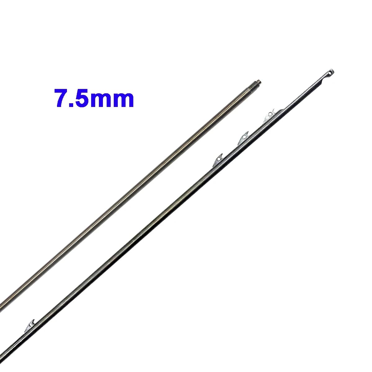 7.5mm Omer Speargun for Spearfishing Shark Fins M7 Threaded Shaft 100cm-180cm 17-4PH Stainless Steel Spear Gun