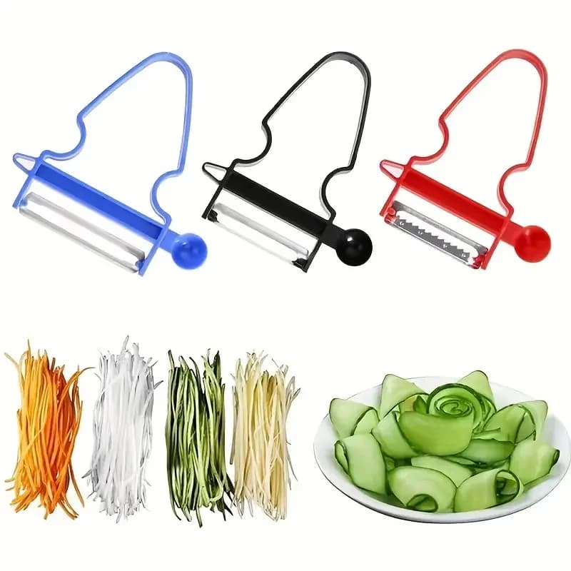 3 pcs/set three uses grater Set of three pieces knife to peel shredder kitchen gadgets peeled for kitchen vegetables