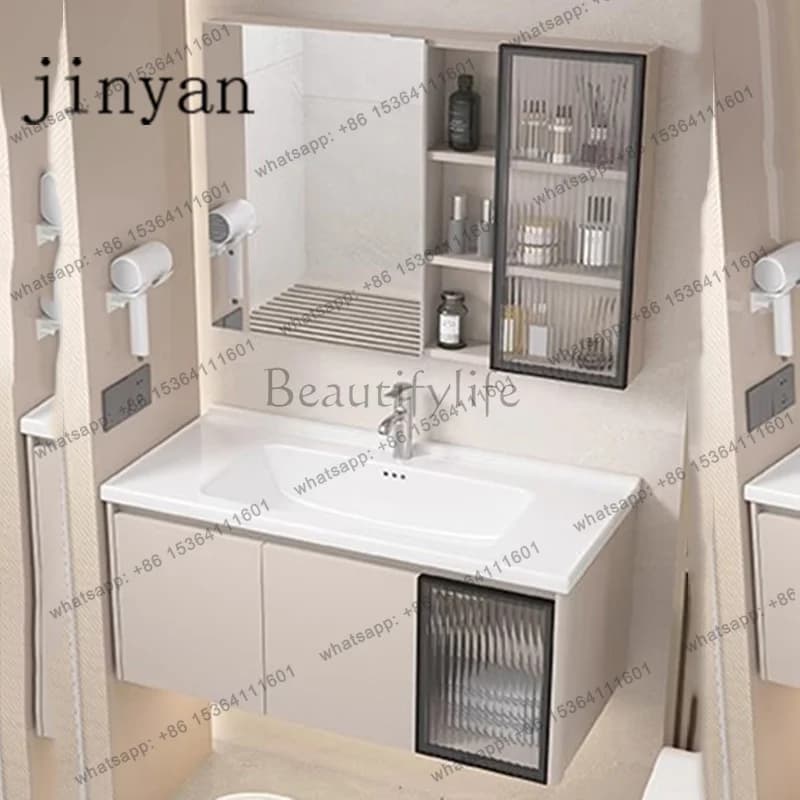 ljy Toilet Ceramics Bathroom Cabinets Vanity Drawer Storage Mirrors Bathroom Cabinets Shower Mirrors Mobiletto Bagno Furniture