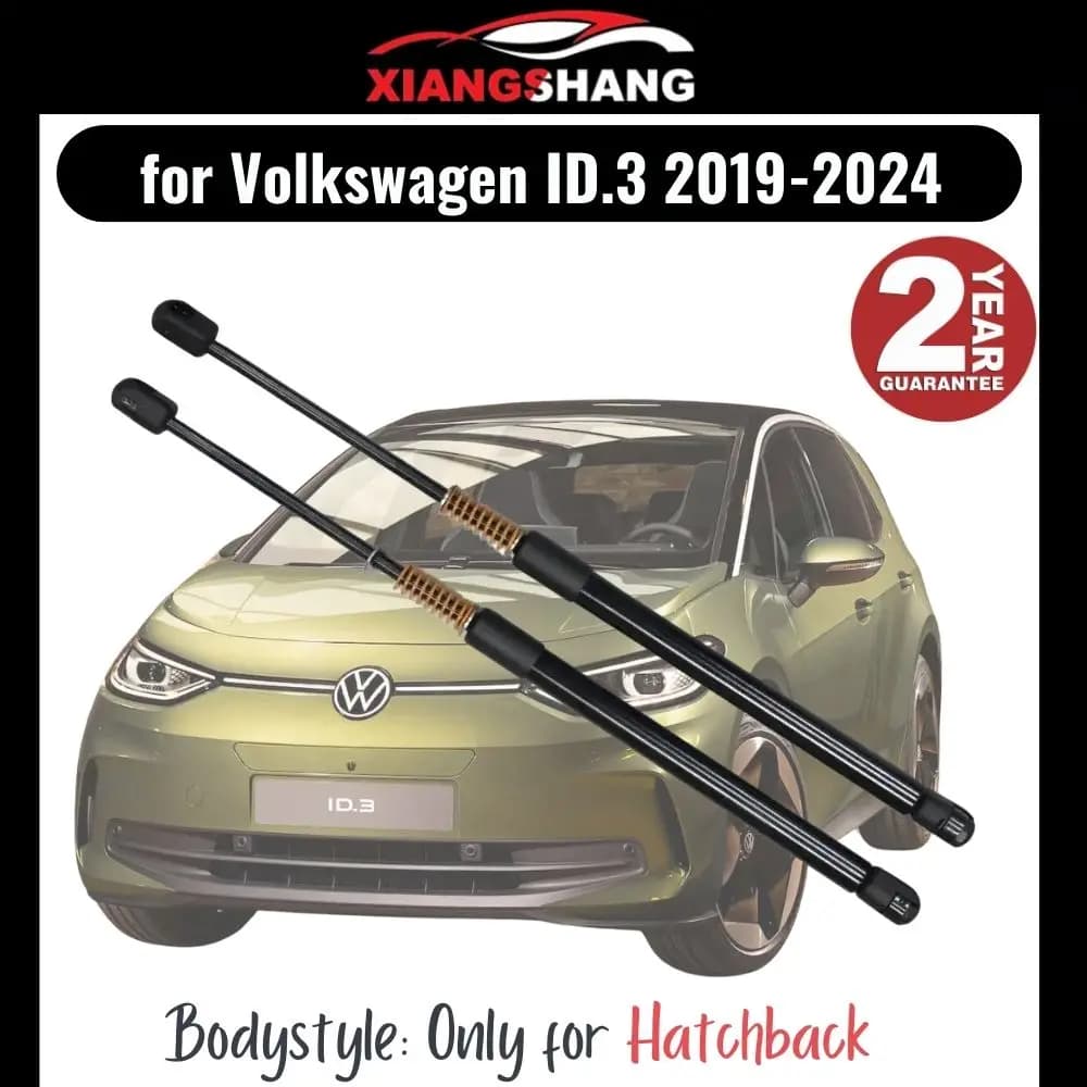 2 ammortizzatori a gas posteriori con molla per apertura automatica per Volkswagen ID.3 2019-2024 Hatchback, supporto per il sollevamento del bagagliaio