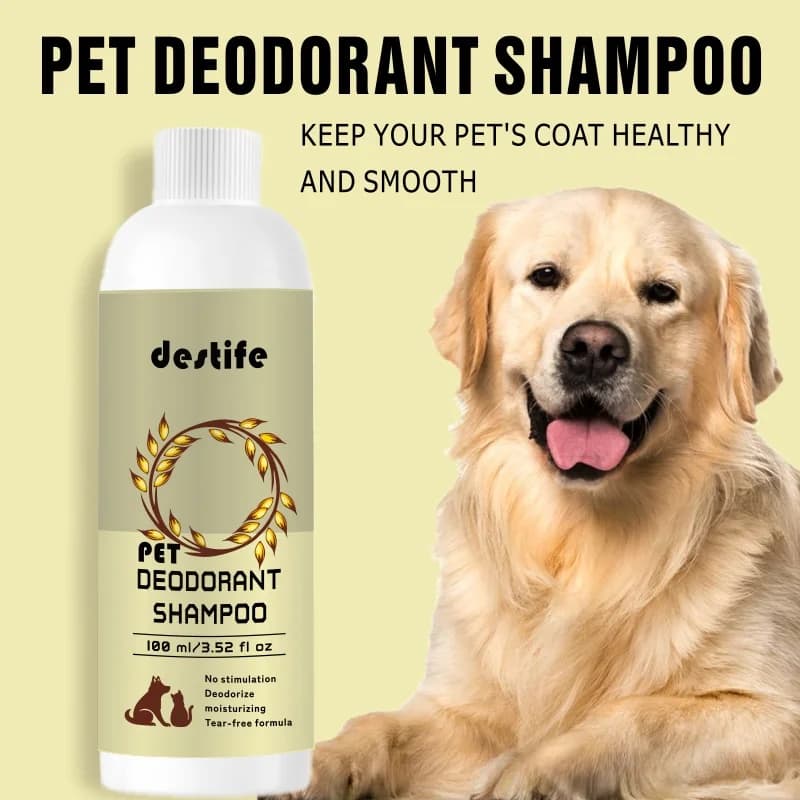 Nuovo Shampoo per cani e gatti bagno balsamo per il lavaggio del corpo 3-in-1 sapore di farina d'avena lascia profumo fragranza deodorante prodotti per la pulizia degli animali domestici