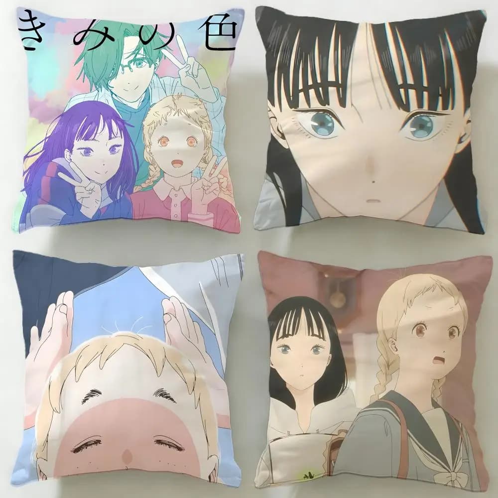 Popolare anime The Colors Within, federa per cuscino, morbida e facile da lavare, versatile per divano, letto, viaggi e ufficio