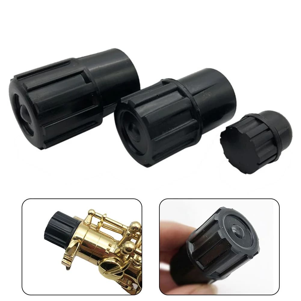 16-28mm Saxophone End Plug Stopper Sax Protection Cap Parts Alto Tenor Soprano Sax Wind Instruments Accessories Lightweight