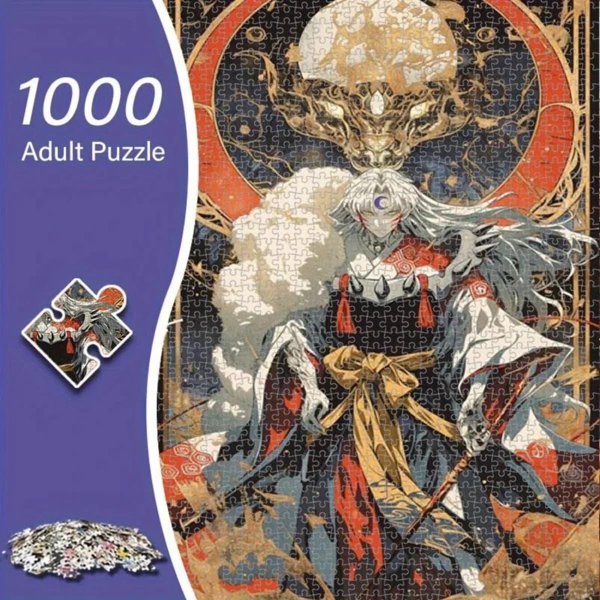 Puzzle da 500/1000 Pezzi, Puzzle Anime, Gioco Educativo per Bambini, Regalo di Natale