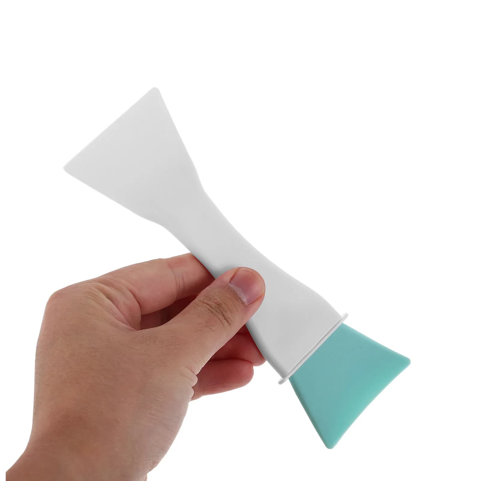 Set di 3 Pennelli in Silicone per Bellezza con Testine Sostituibili, Applicatore per Maschera Viso di Precisione e Grande Formato, Strumento per la Cura della Pelle