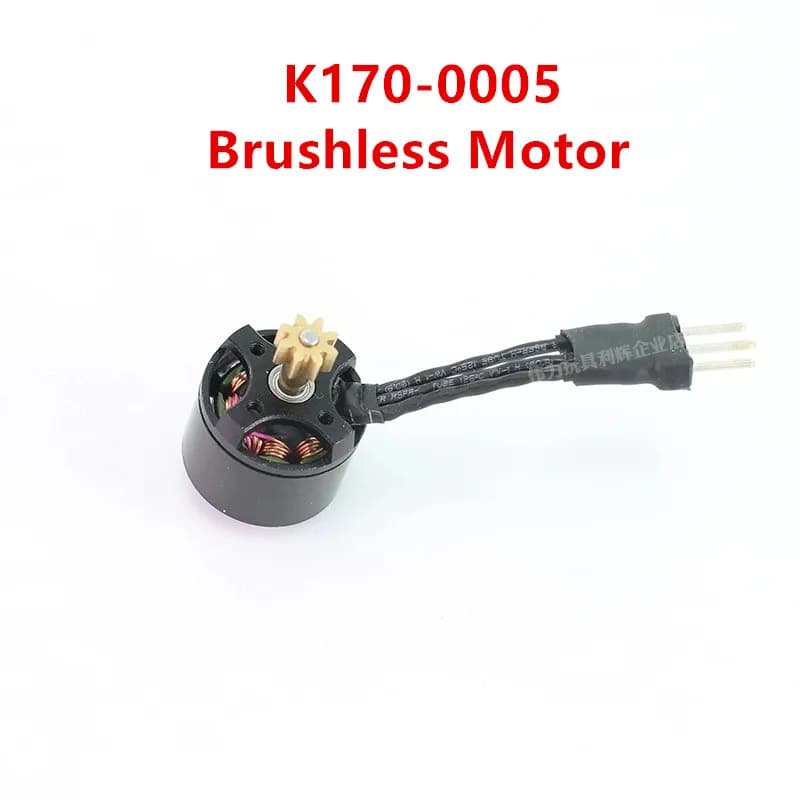 Pezzi di ricambio per elicotteri Wltoys K170 RC Motore senza spazzole K170-0005 / Ingranaggio motore