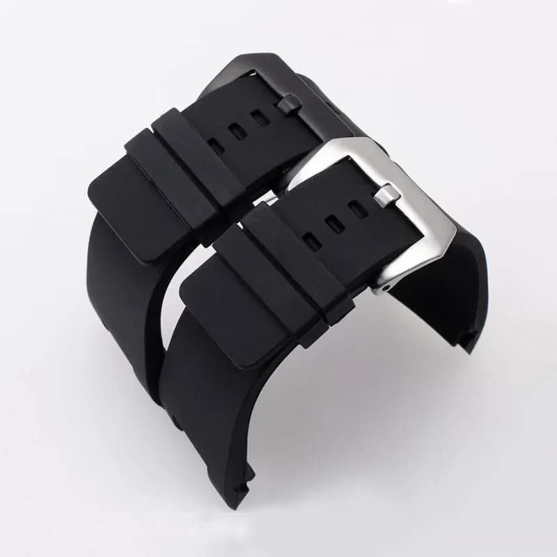32*18mm Rubber Watch Strap For Diesel DZ1216 DZ1273 DZ4246 DZ4287 Men High Quality Notch Watchband Waterproof Silicone Bracelet