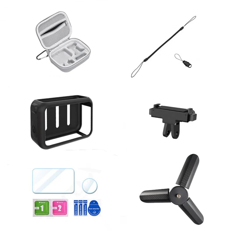 1PCS Per DJI Osmo Nano Action Camera Cordino Retrattile Anti-Perso Bungee Cord Copertura Protettiva/Borsa Protezione Dello Schermo Accessori