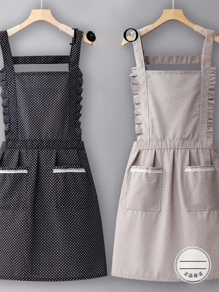 Grembiule da Cucina JOJOS L PD per Uomo e Donna, Esclusivo Grembiule da Cucina con Anello in Silicone