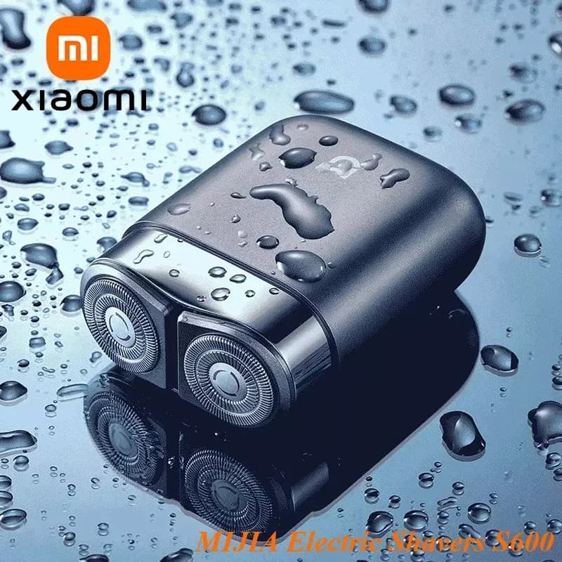 XIAOMI MIJIA Electric Shavers S600 Type-C Rechargeable Barba Machine Trimmer Dry Barba Bagnato Washable Portable Razor for Men