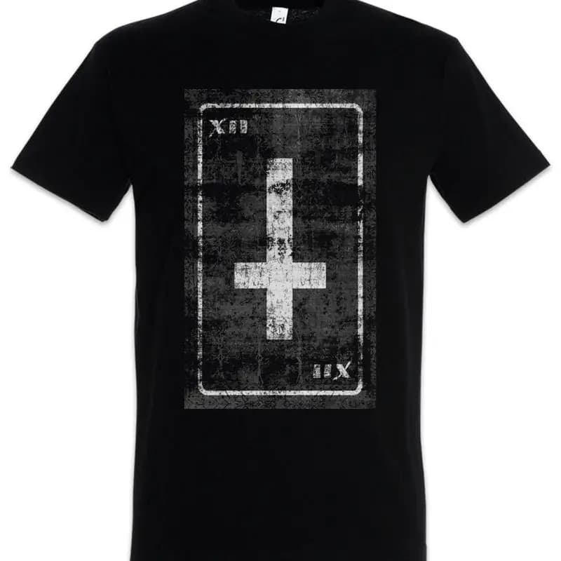 T-shirt Tarocchi L'Uomo Appeso Carte Simbolo Segno Logo Insegna Galghe