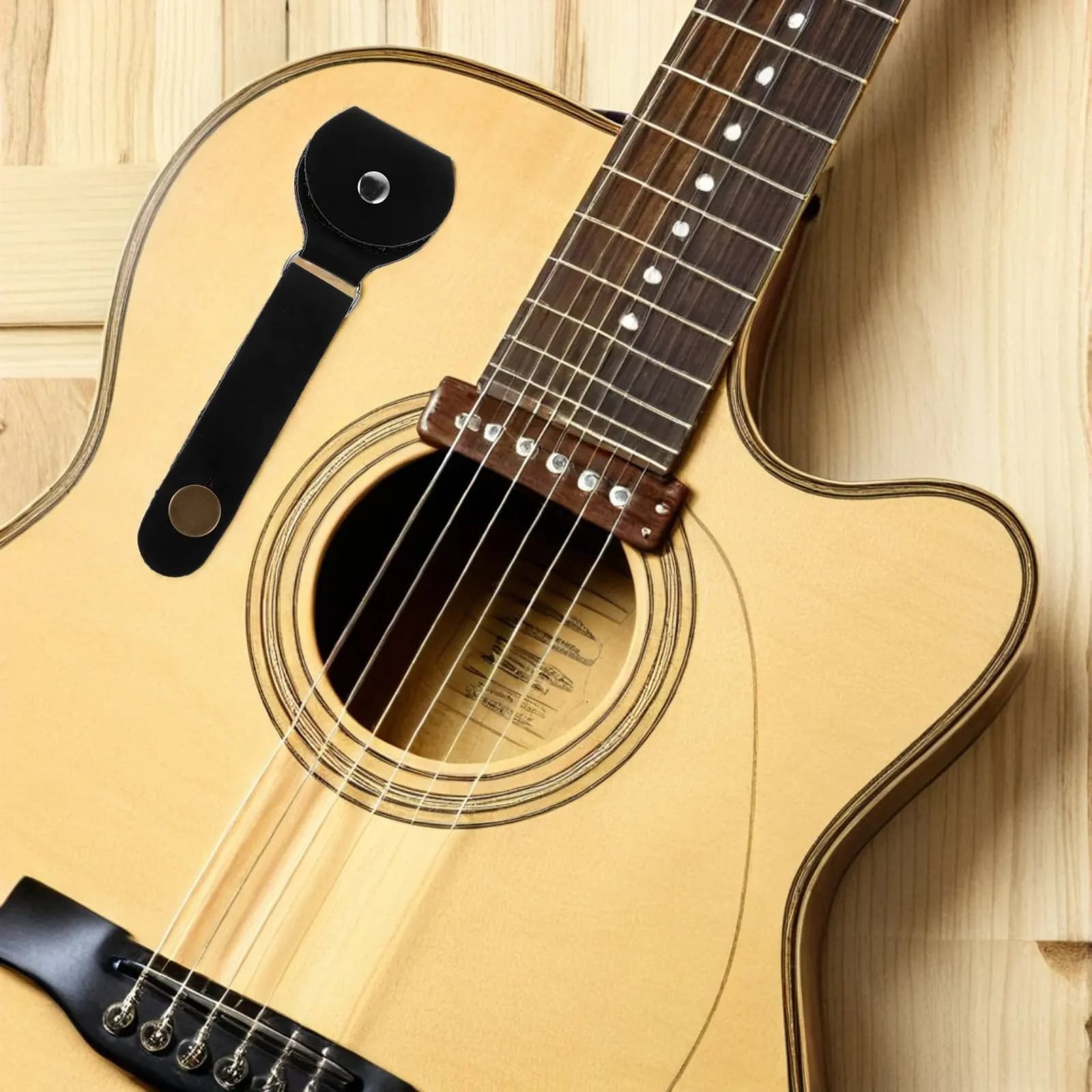 Adattatore per tracolla per chitarra in PU, supporto portatile per plettri, custodia organizer per plettri, portachiavi porta plettri