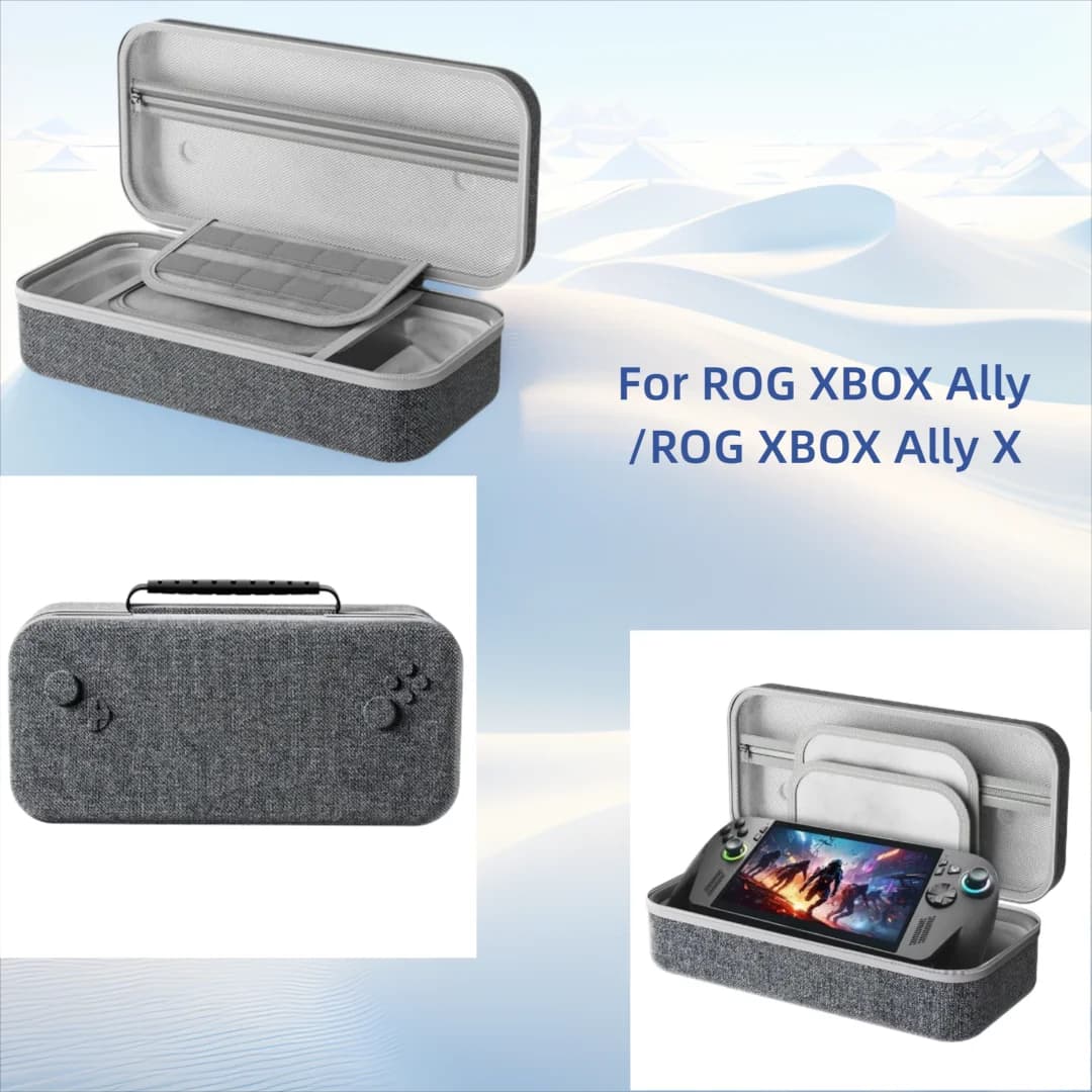 Custodia da trasporto portatile in EVA antiurto, per accessori da gioco ROG XBOX Ally/ROG XBOX Ally X, custodia protettiva antigoccia