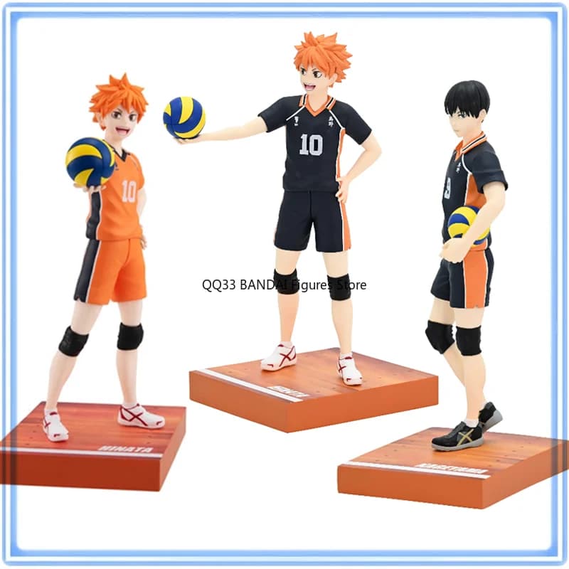Anime Haikyuu originale di Ichiban Kuji!! Tobio Kageyama Hinata Shoyo Action Figure Ornamenti per il desktop Modello da collezione