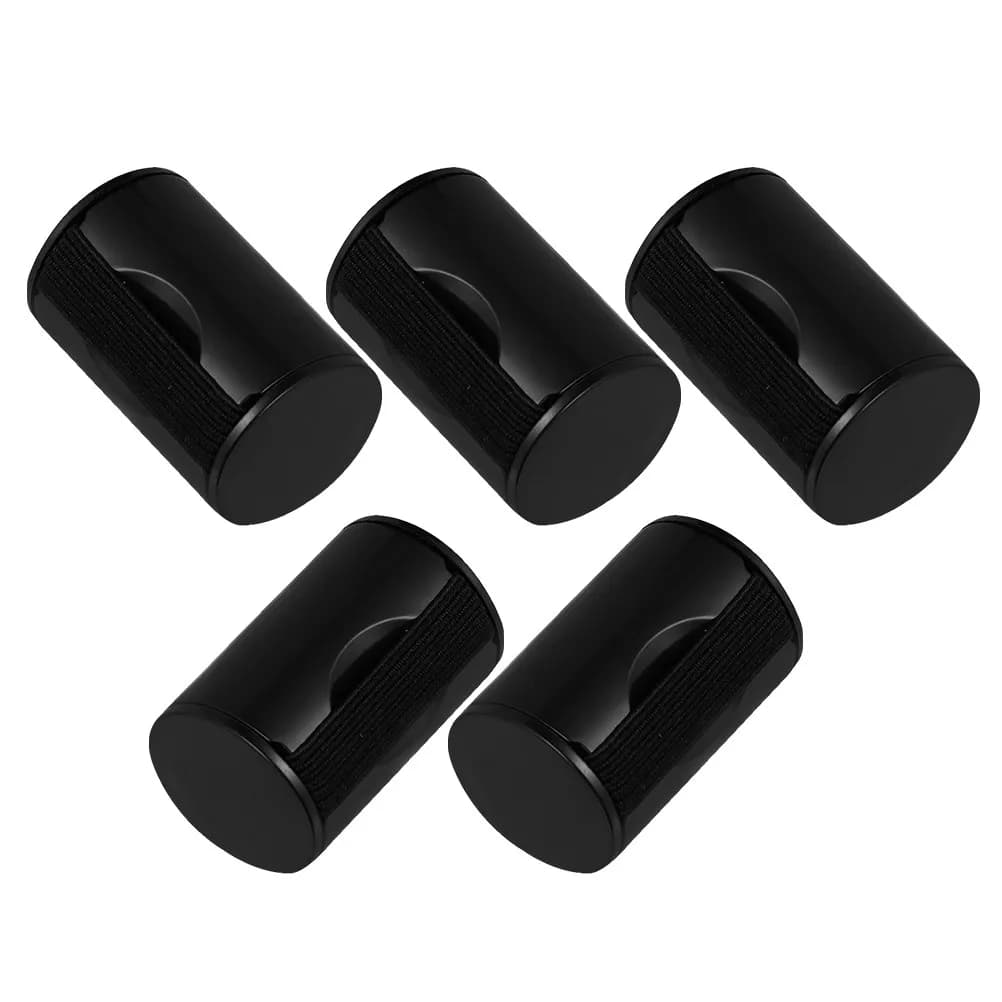 Set di 5 Shaker da Dito con Sabbia per Ukulele, Chitarra, Banjo, Mandolino - Maracas Ritmiche per Accompagnamento Musicale